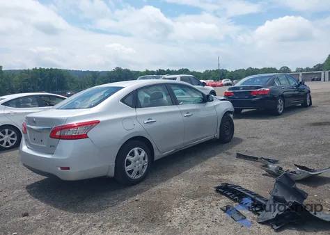 2013 Nissan Sentra S из США, поврежденный, VIN 3N1AB7AP9DL732240